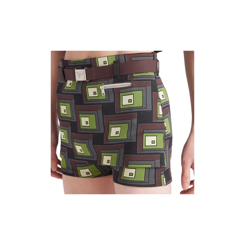 PRADA Casual Shorts Men's Green-2