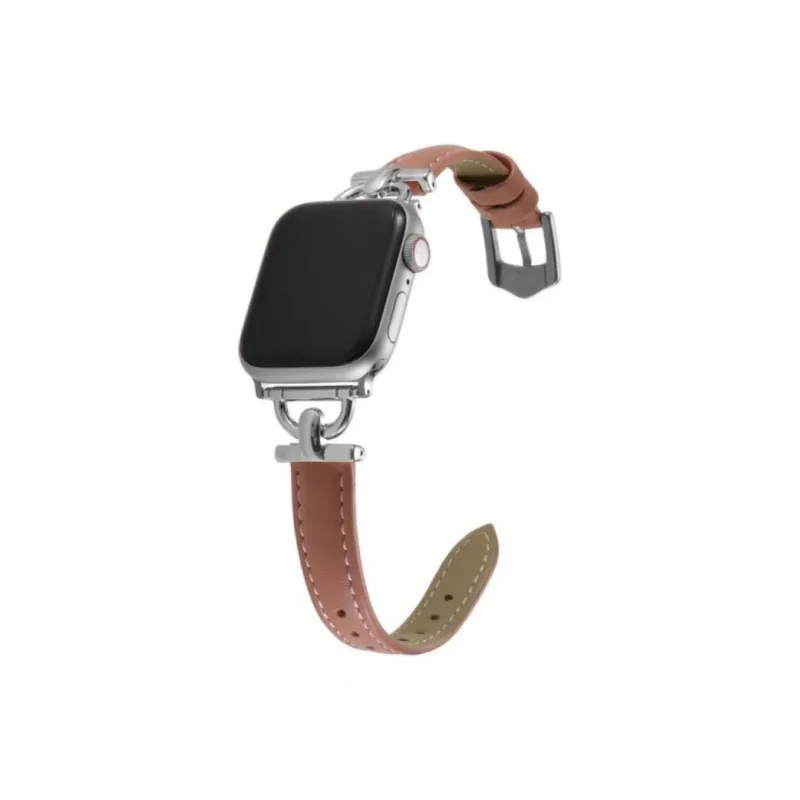 CHRROTA Watch Band Apple Compatibility Leather-6