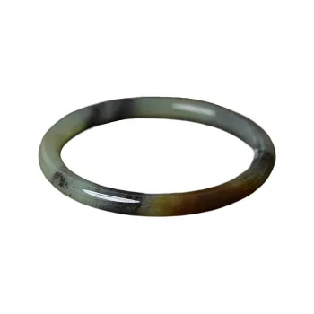 Zhen Yu Zhen Pin Bangles Green Jade Unisex