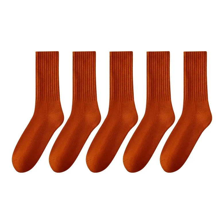 MIIOW Knee High Socks Unisex 5 Pack-4