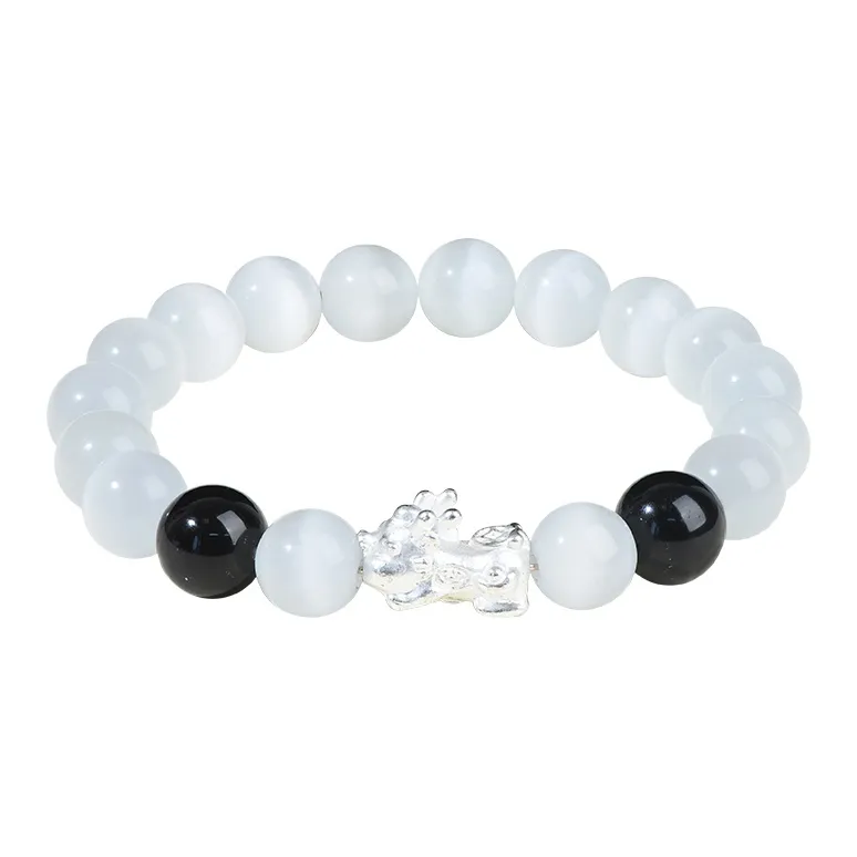 YANGENGNIAN Cat's Eye Stone Bracelets Unisex-2