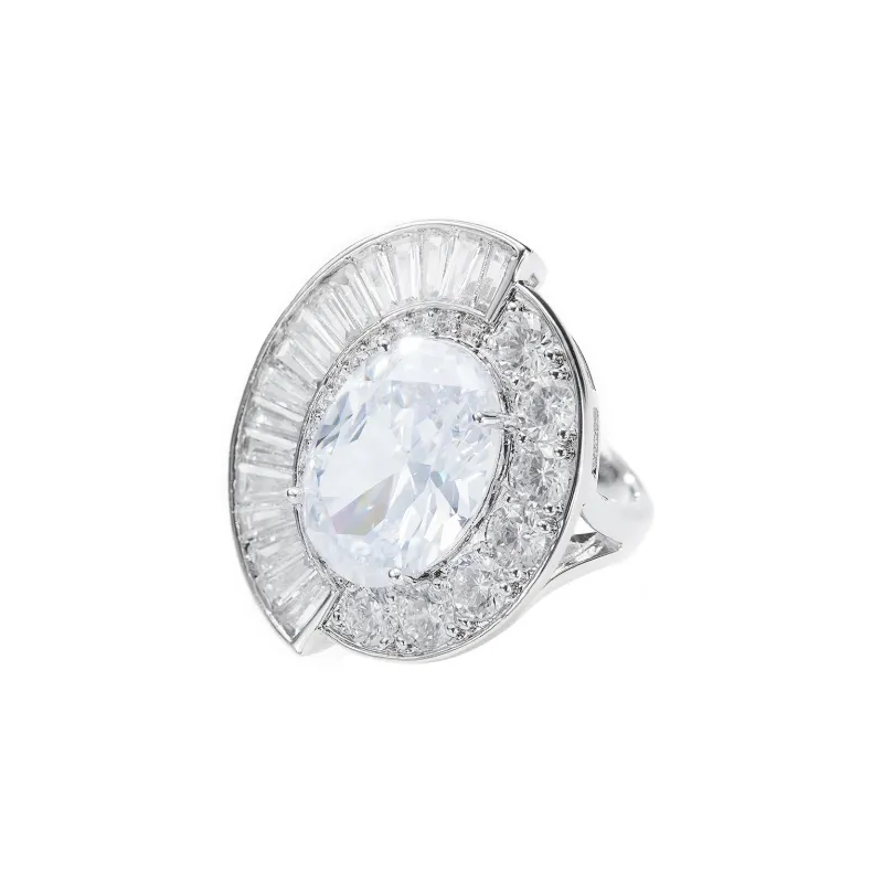 NANA JACQUELINE Brass Rings Women's White-2