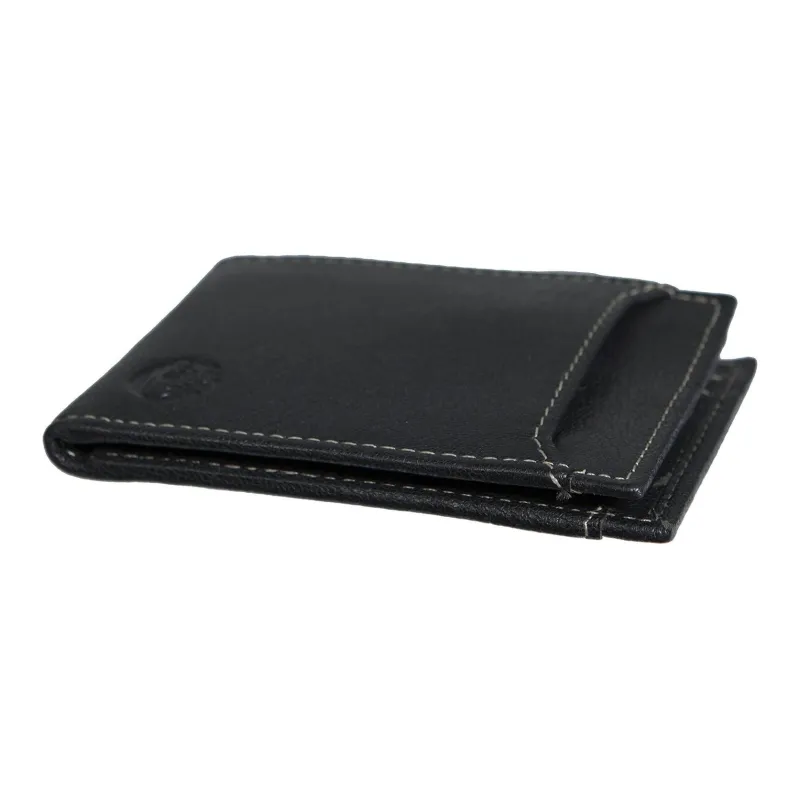 Timberland Leather Wallet Regular Men's Black-2
