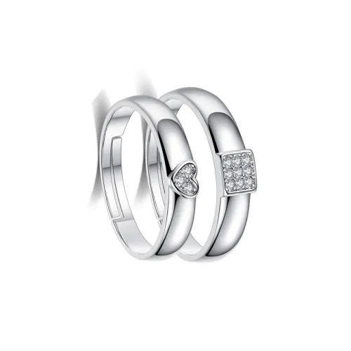 MOREL S999 Fine Silver Rings Unisex Unisex