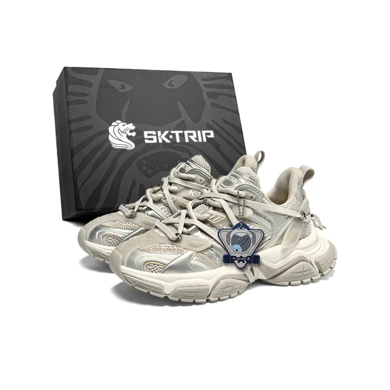 SK.TRIP Chunky Sneakers Unisex Low Top-4