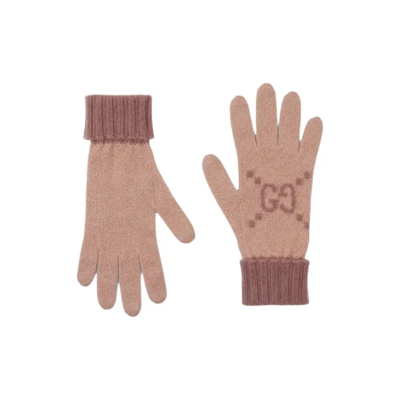 GUCCI Gg Lamé Gloves-0