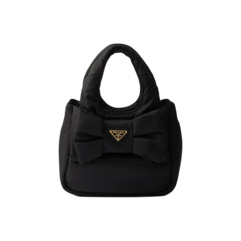PRADA Re Nylon Fabric Shoulder Bag, Crossbody Bag, Handbag Mini Women's Black-0