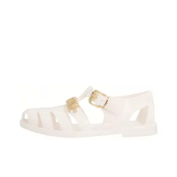MOSCHINO Logo-lettering Jelly Sandals