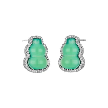 WEST ISLAND Copper Stud Earrings Women's