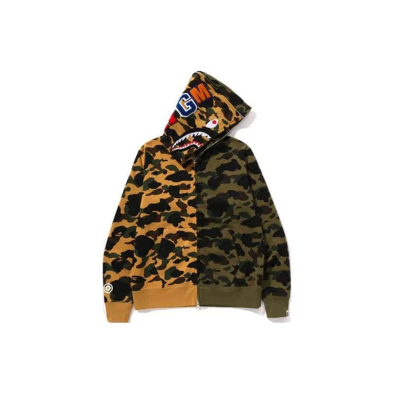 Bape Abc Camo Separate Shark Full Zip Hoodie-9