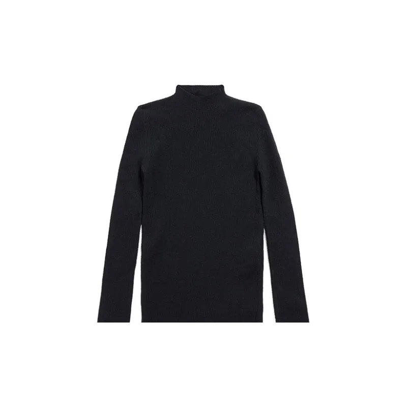 Balenciaga High Neck Knitted Top-2