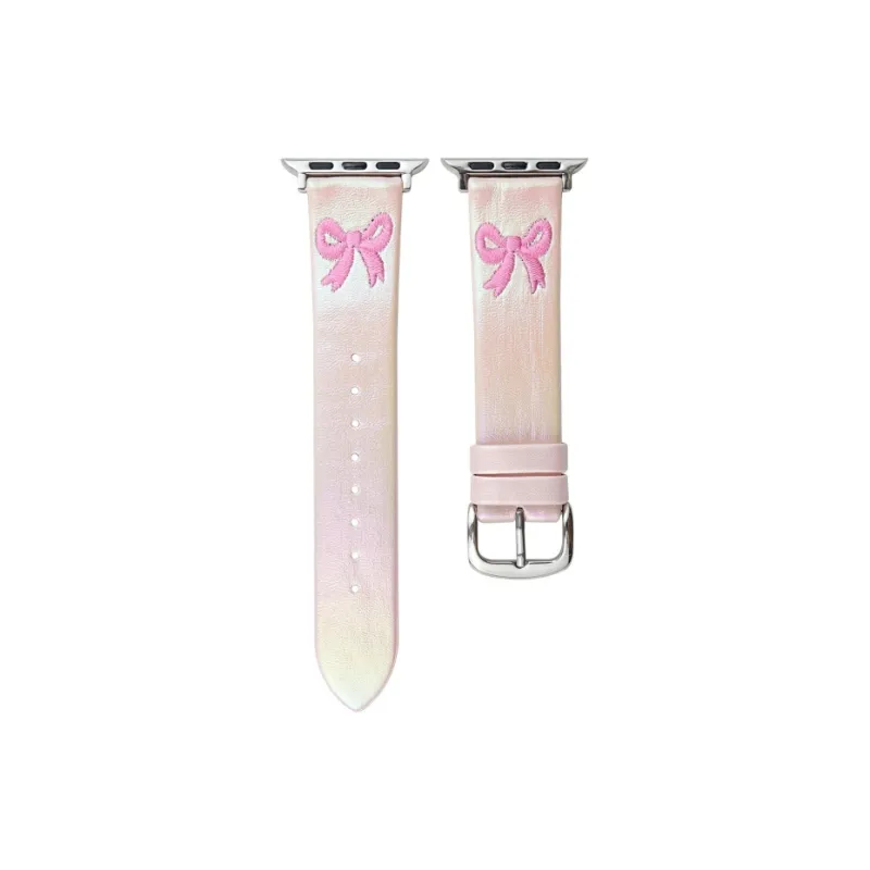 CHRROTA Watch Band Apple Compatibility Leather-3