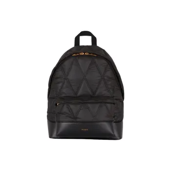 BALMAIN Polyester Backpack Unisex Black