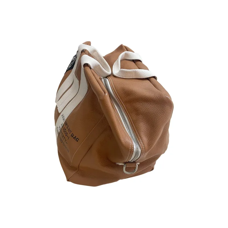 LARDINI Cow Leather Handbag Regular Men's Mocha-2