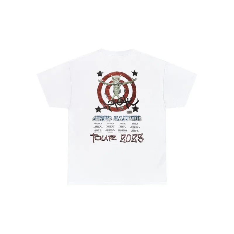 Travis Scott Utopia Circus Maximus 2023 Tour Iii Tee-1