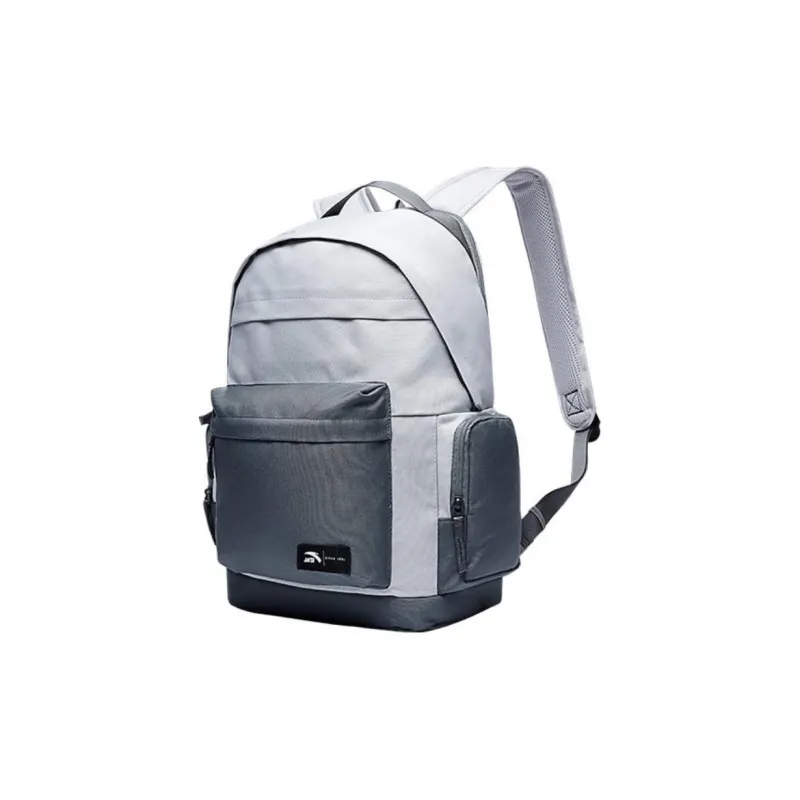 Anta 600D*600D78T/PU Double Coated Backpack Regular Unisex Light Blue Gray-1
