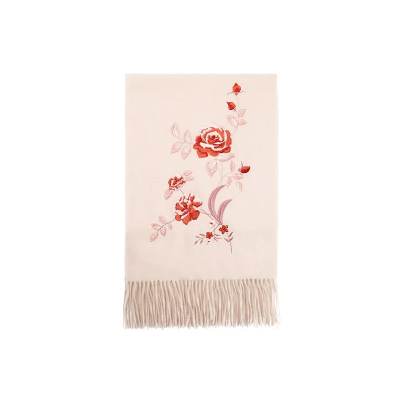 Fancet Studios Sheep Wool Knit Scarves Women's-34