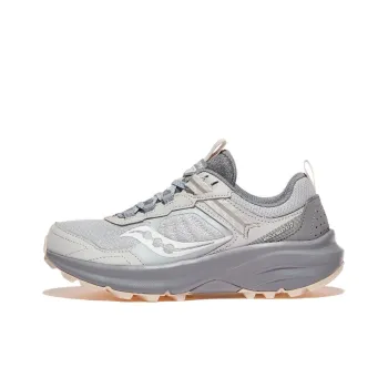 Saucony Excursion Anti Slip Wear Resistant Low Top Casual Running Shoes Women's Gray
