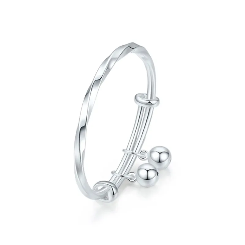 Avani 999 Fine Silver Bangles Kids'-0