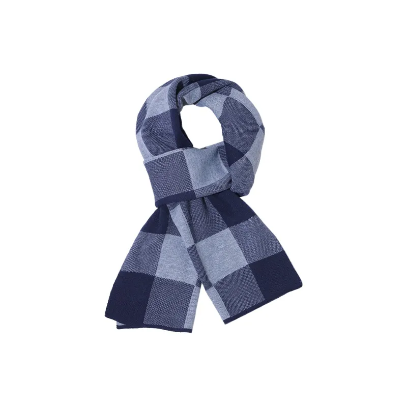 15 MINS Acrylic Knit Scarves Men's-10