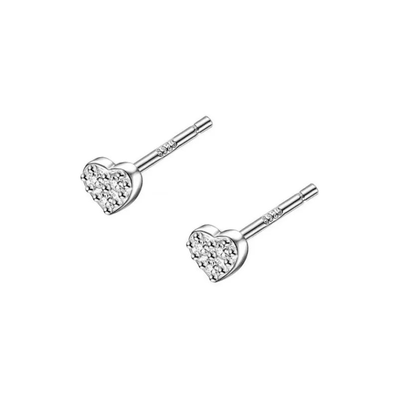 CENTURY&KINDLE 925 Sterling Silver Stud Earrings Women's-0
