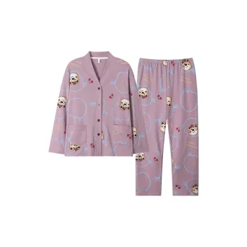 Maultiay Pajama Set Women's Purple