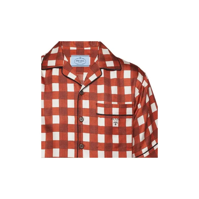 PRADA Shirts Men Orange-3