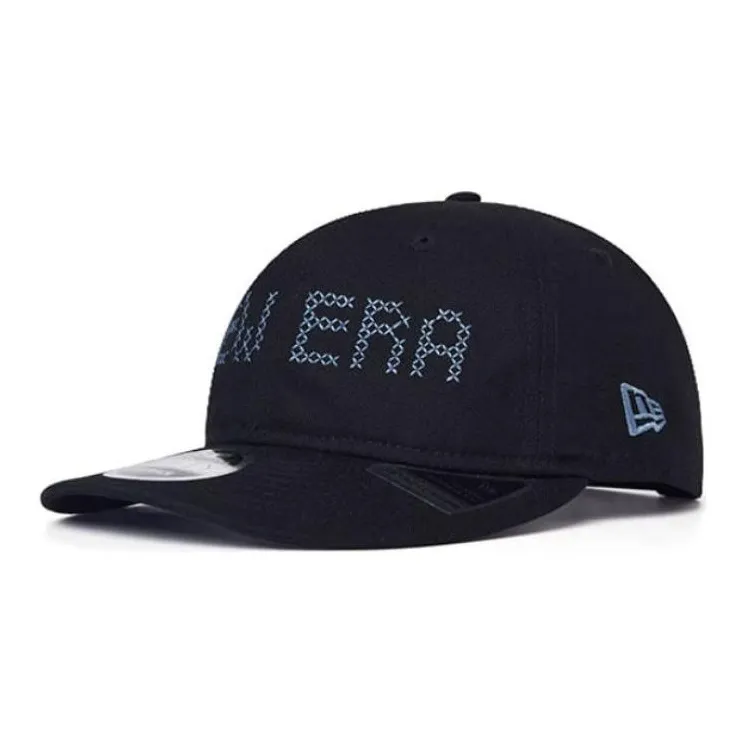 New Era Cotton Baseball Caps Unisex Black-0