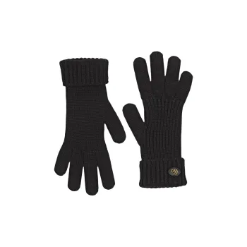 GUCCI Double G Rib Knit Gloves