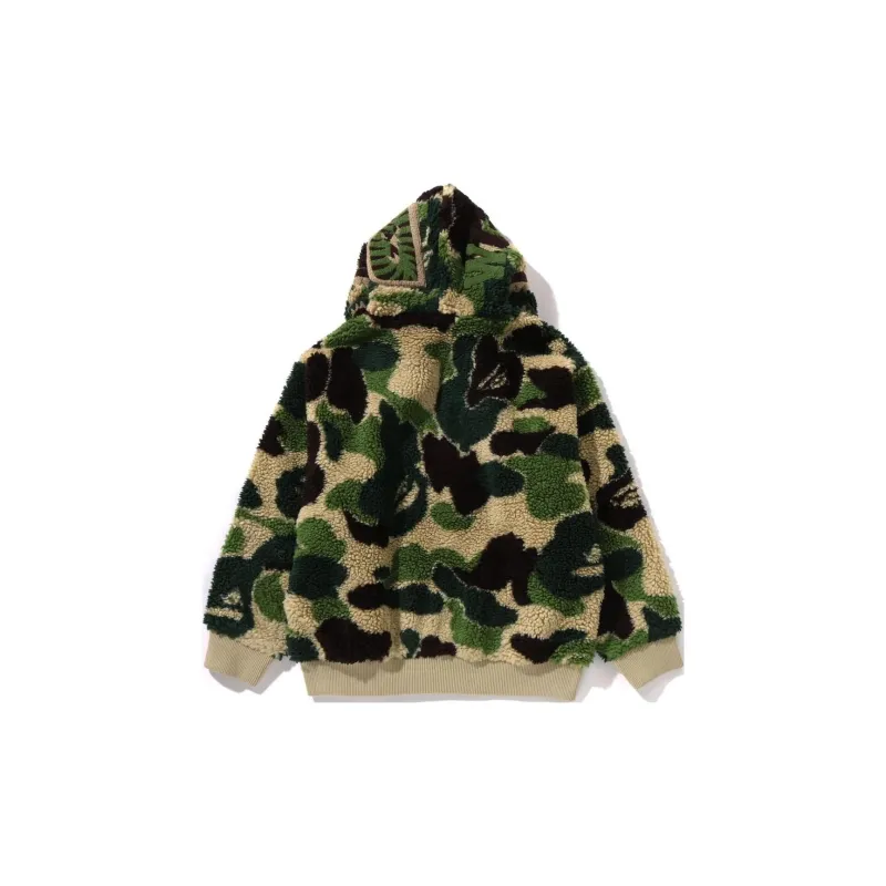 Bape Abc Camo Boa Shark Relaxed Fit Hoodie-5