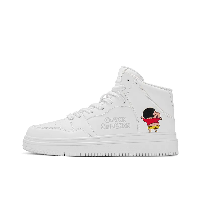 Crayon Shinchan High-Top Vintage Basketball Shoes Unisex Box-1