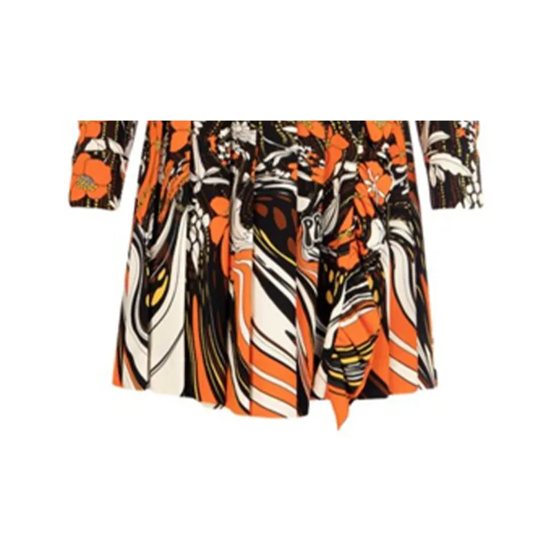 PRADA Long-Sleeved Dresses Women's Multicolor-4