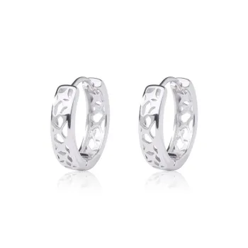 FOREVER MELODY 925 Sterling Silver Earrings Unisex
