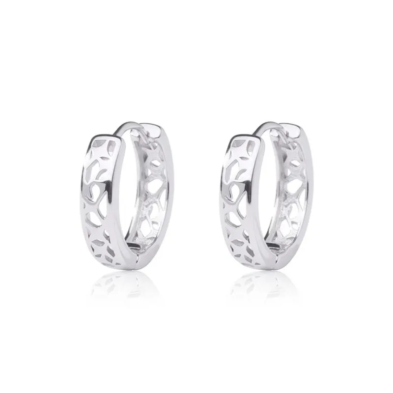 FOREVER MELODY 925 Sterling Silver Earrings Unisex-0