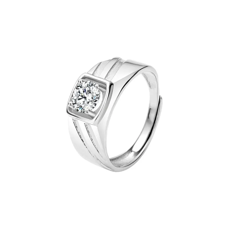 QIANCHANG S925 Silver Rings Unisex-8
