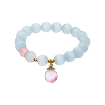 Linguanying Cat's Eye Stone Bracelets Women's
