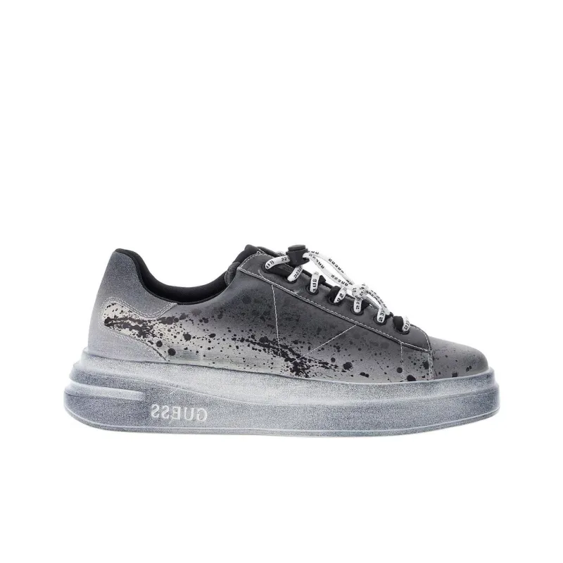 GUESS Low-Top Casual Shoes Men's Gray-1