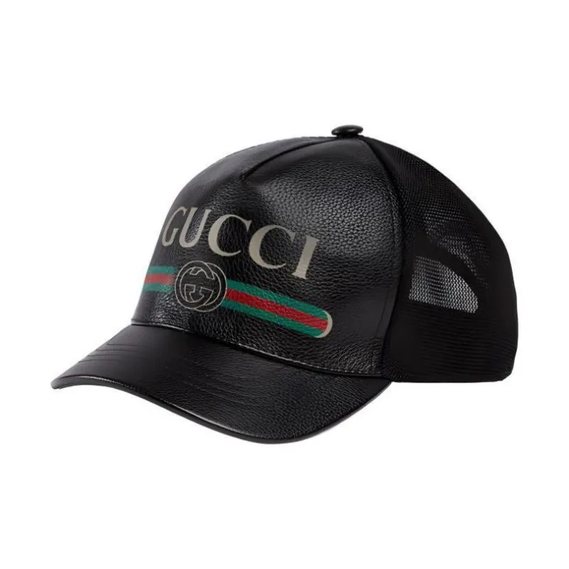 GUCCI Vintage Logo Trucker Cap-0