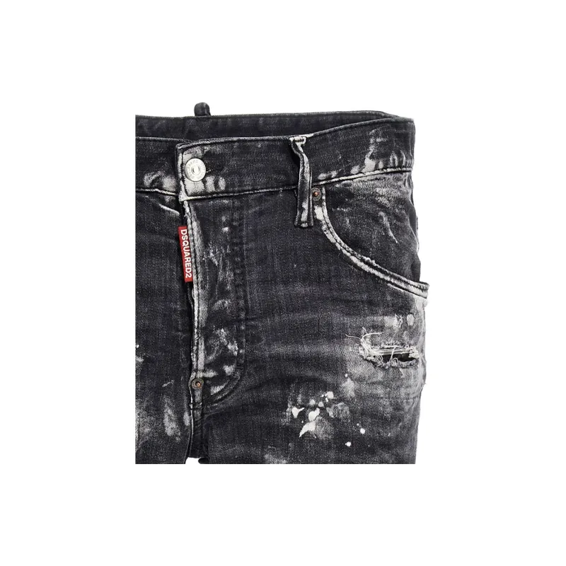 DSQUARED 2 Super Twinky Distressed Skinny Jeans-7
