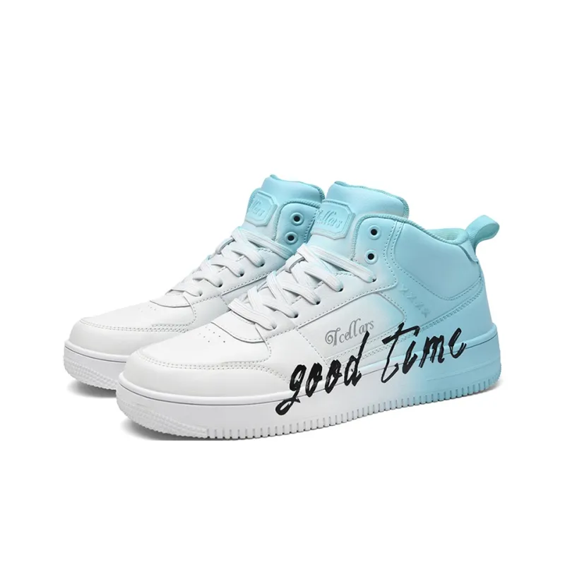 TCELLARS Cushioning Abrasion Resistant Lightweight Height Increasing Mat Low Top Skateboard Shoes Unisex-46