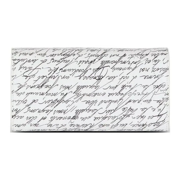 BALMAIN B BUZZ Calfskin Wallet Women's White-3