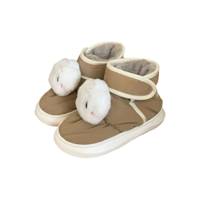 Thin Strips Cotton Slippers Unisex, White-15