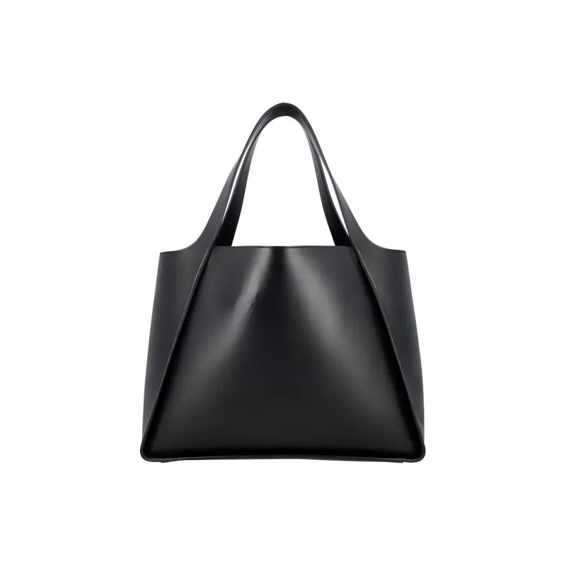 Stella McCartney Polyester Tote Bag, Shopping Bag, Handbag Women's Black-3