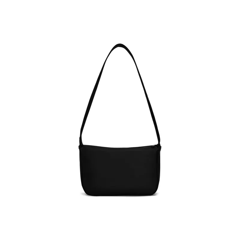 EPIPHQNY PU Skin Touch Fabric Shoulder Bag Regular Unisex Black-2