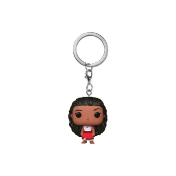 Funko Moana POP! Ocean Encounter 2 Moana Keychain Wearing A Red Dress Chibi Figures
