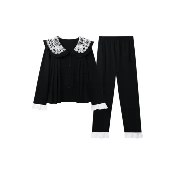 XIAFENYAN Pajama Set Women's Black