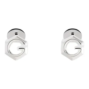 GUCCI 941 Silver Cufflinks Unisex Silver