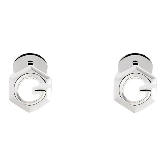 GUCCI 941 Silver Cufflinks Unisex Silver-0