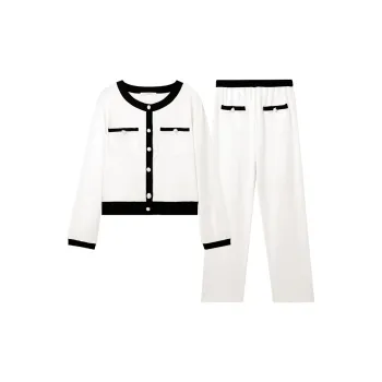 XIAFENYAN Pajama Set Women's White
