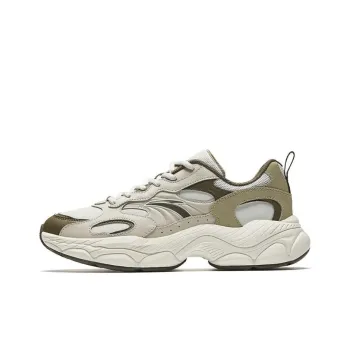 Anta Little Millennium Wear Resistant Slip Resistant Low Top Casual Shoes Men's Green Gray